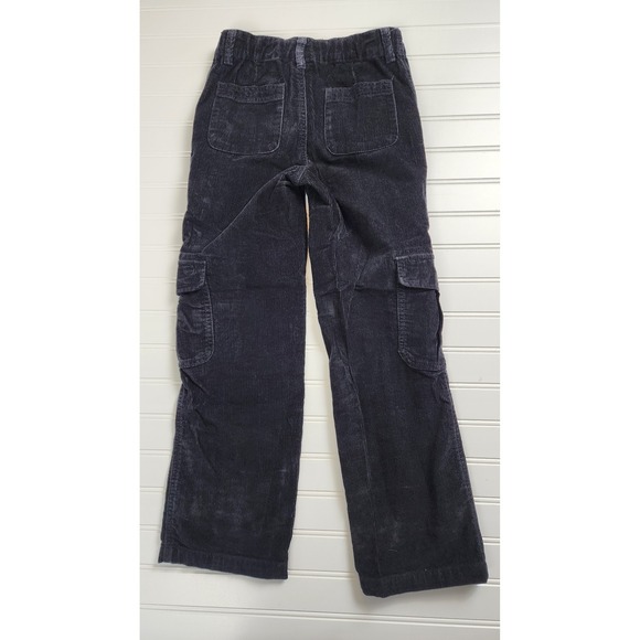 Gymboree‎ Boys Corduroy Cargo Pants Black Slim Fit Size 8 - Picture 6 of 8
